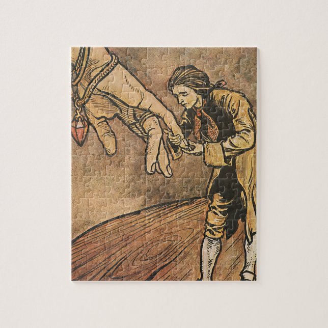 Puzzle Gulliver's Travels vintage par Arthur Rackham (Vertical)