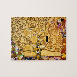 Puzzle Gustav Klimt Arbre de Vie : Art nouveau symboliste
