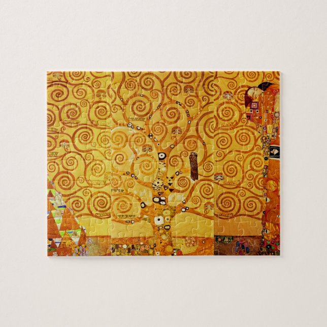 Puzzle Gustav Klimt Arbre de Vie : Symboliste Art Nouveau (Horizontal)