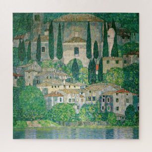 Puzzle Gustav Klimt - Church in Cassone