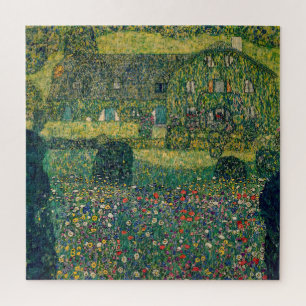 Puzzle Gustav Klimt - Country House by the Attersee