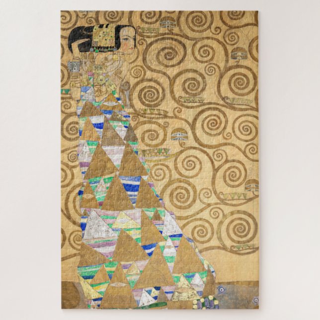 Puzzle Gustav Klimt - Expectation, Stoclet Frieze (Vertical)