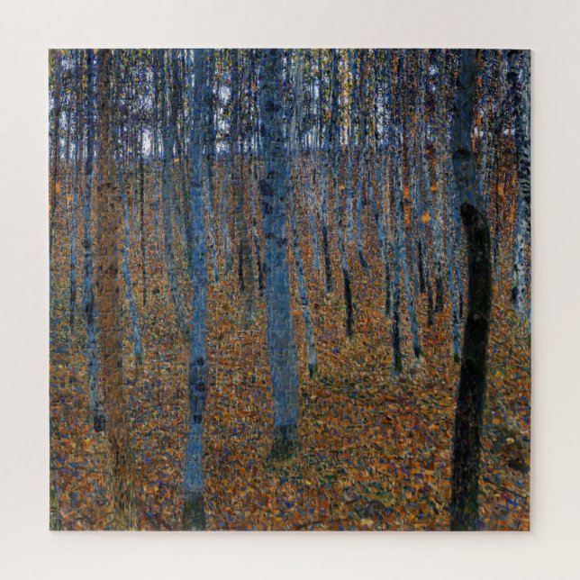 Puzzle Gustav Klimt - hêtraie I (Vertical)
