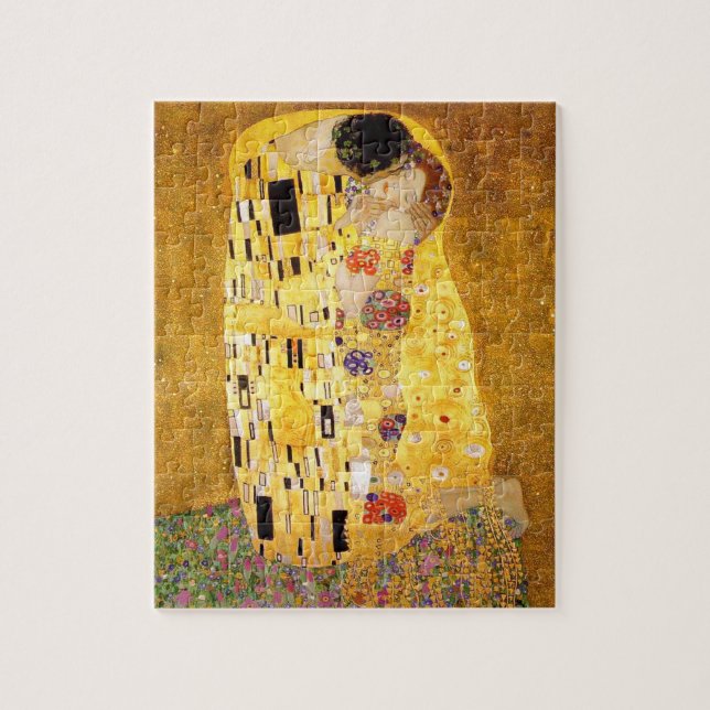 Puzzle Gustav Klimt La Peinture Classique Du Kiss (Vertical)