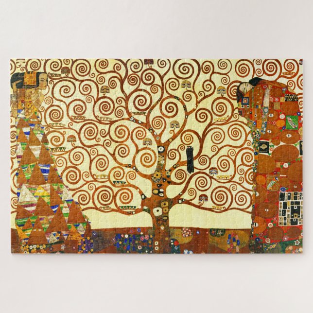 Puzzle Gustav Klimt L'Arbre de la Vie (Horizontal)