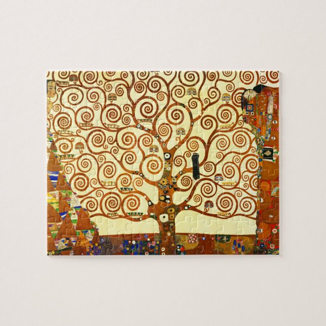 Puzzle Gustav Klimt L'Arbre de la Vie Art fine (Horizontal)