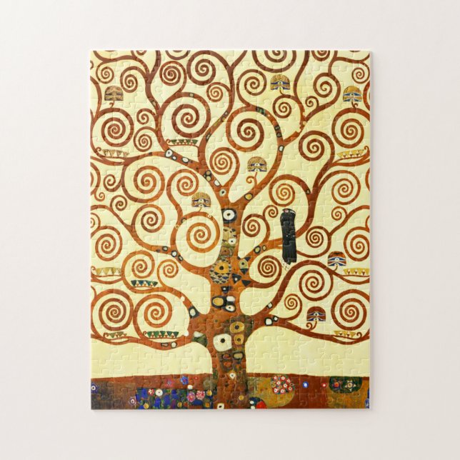 Puzzle Gustav Klimt L'Arbre de la Vie Art fine (Vertical)