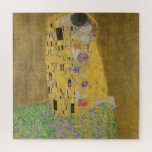 Puzzle Gustav Klimt Le Baiser<br><div class="desc">The Kiss est le tableau le plus emblématique et le plus célèbre de Gustav Klimt. C'est un beau tableau doré d'un couple profondément amoureux partageant un moment romantique d'un baiser passionné. Obtenez vos idées cadeaux de haute qualité et des produits merveilleux avec ce merveilleux chef-d'oeuvre. Consultez notre boutique pour en...</div>