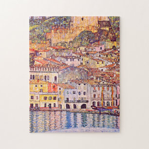 Puzzle Gustav Klimt. Malcesine am Gardasee peinture