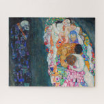 Puzzle Gustav Klimt - Mort et vie<br><div class="desc">Décès et vie - Gustav Klimt,  Huile sur toile,  1910-1915</div>