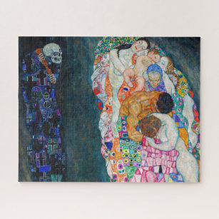 Puzzle Gustav Klimt - Mort et vie