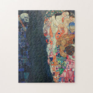 Puzzle Gustav Klimt Mort et vie
