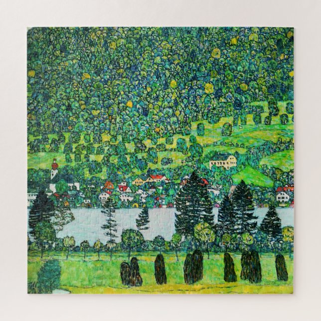 Puzzle Gustav Klimt - Mountain Slope at Unterach (Vertical)