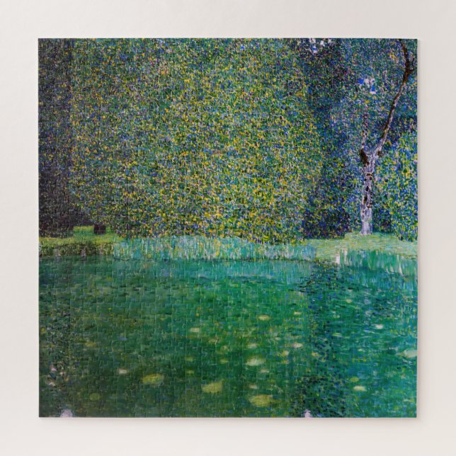 Puzzle Gustav Klimt - Parc Schloss Kammer am Attersee (Vertical)