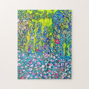 Puzzle Gustav Klimt - Paysage Horticole Avec Hillto