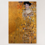 Puzzle Gustav Klimt Portrait d'Adele<br><div class="desc">Cette peinture populaire de Klimt, intitulée "Portrait d'Adele Bloch-Bauer", a été peinte en 1907. Gustav Klimt (14 juillet 1862 - 6 février 1918) était un peintre symboliste autrichien et l'un des membres les plus en vue du mouvement de la sécession de Vienne. Klimt est réputé pour ses peintures, peintures murales,...</div>
