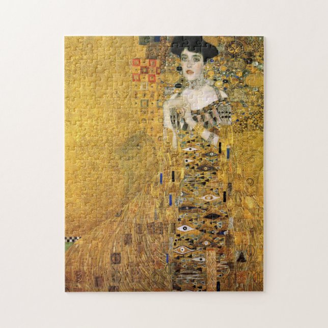 Puzzle GUSTAV KLIMT - Portrait d'Adele Bloch-Bauer 1907 (Vertical)