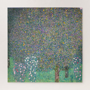 Puzzle Gustav Klimt - Rosiers sous les arbres