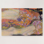 Puzzle Gustav Klimt - Serpents d'eau II<br><div class="desc">Serpents d'eau II / Wasserschlangen II - Gustav Klimt,  Huile sur toile,  1904-1907</div>