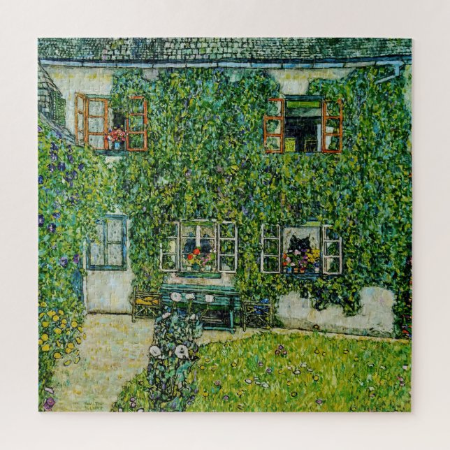 Puzzle Gustav Klimt - The House of Guardaboschi (Vertical)