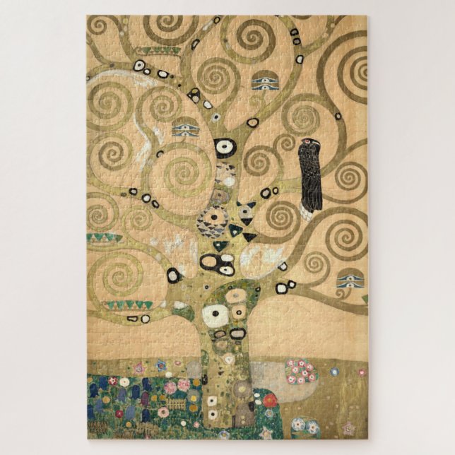 Puzzle Gustav Klimt - The Tree of Life, Stoclet Frieze (Vertical)