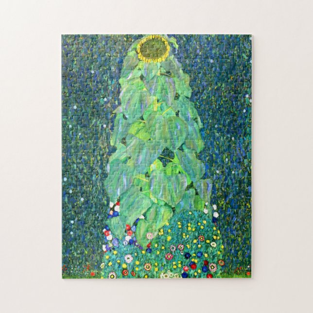 Puzzle Gustav Klimt : Tournesol (Vertical)
