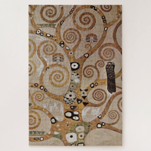 Puzzle Gustav Klimt's Painting "The Tree of Life" (1909)