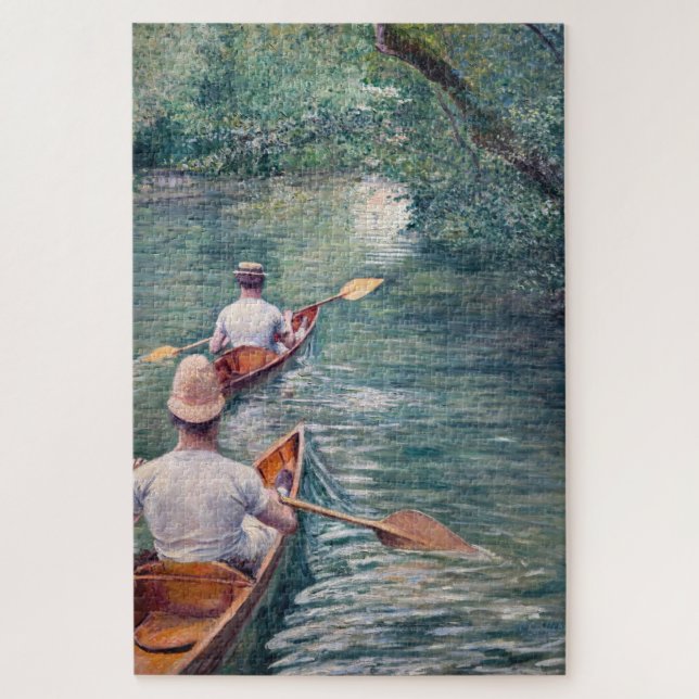 Puzzle Gustave Caillebotte - Canots sur l'Yerres (Vertical)