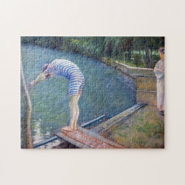 Puzzle Gustave Caillebotte - Le Baigneur / Le Plongeur (Horizontal)