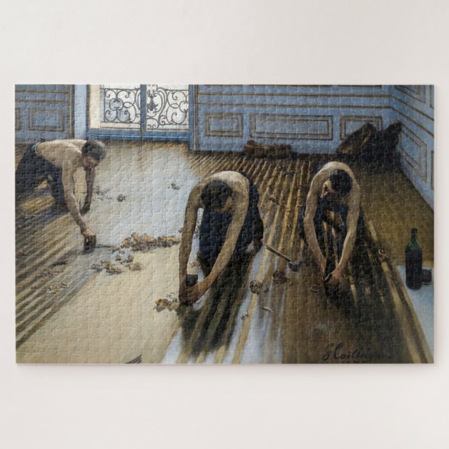 Puzzle Gustave Caillebotte - Les Raboteurs de parquet (Horizontal)
