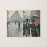Puzzle Gustave Caillebotte - Paris Street ; Rainy Day<br><div class="desc">Paris Street ; Rainy Day par Gustave Caillebotte. Grande peinture impressionniste de 1877. À propos de l'artiste : Gustave Caillebotte (19 août 1848 - 21 février 1894) était un peintre français, membre et patron du groupe d'artistes connus sous le nom d'impressionnistes, bien qu'il peignât d'une manière beaucoup plus réaliste que...</div>