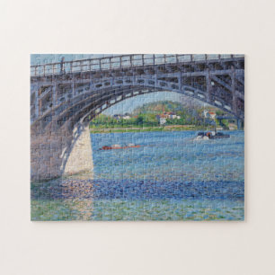 Puzzle Gustave Caillebotte - Pont à Argenteuil et Seine