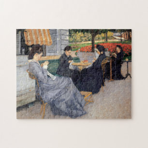 Puzzle Gustave Caillebotte - Portraits à la campagne