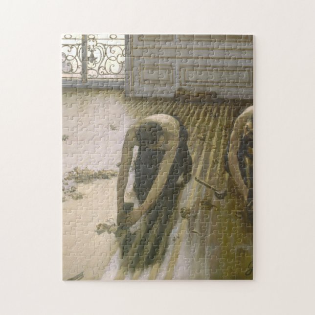 Puzzle Gustave Caillebotte - The Parquet Planers (Vertical)