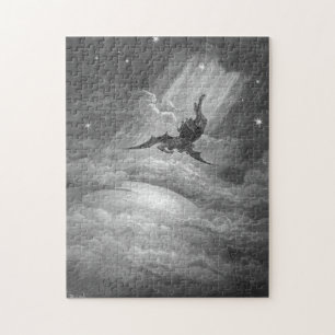 Puzzle Gustave Dore Satan Du Paradis Perdu John Milton