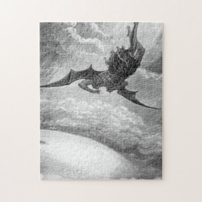 Puzzle Gustave Dore Satan Du Paradis Perdu Par John Milt (Vertical)