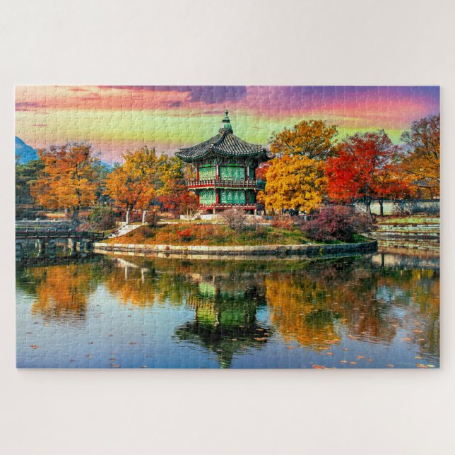 Puzzle Gyeongbokgung Palace  South Korea  (Horizontal)