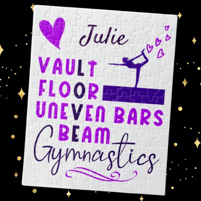 Puzzle Gymnastics Love Vault Floor Uneven Bars Beam  (Créateur téléchargé)