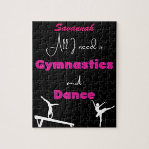 Puzzle Gymnastique et danse personnalisés