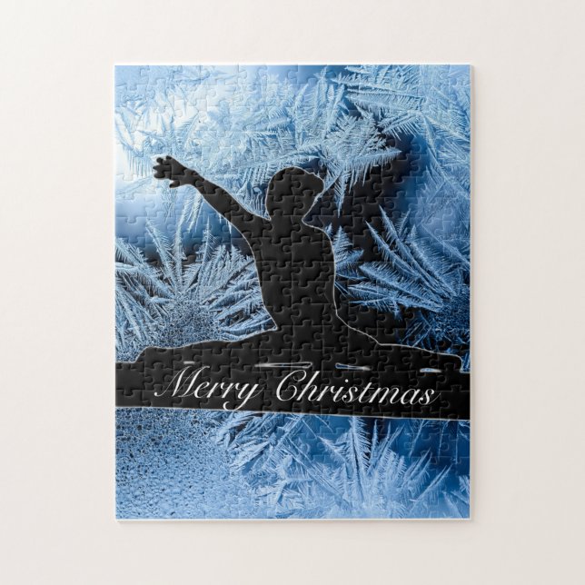 Puzzle Gymnastique "Joyeux Noël" Gelé     (Vertical)