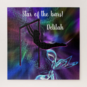 Puzzle Gymnastique Papillon étoile des Bars Personnalisé