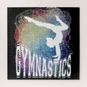 Puzzle Gymnastique Poitrine Fille Aquarelle