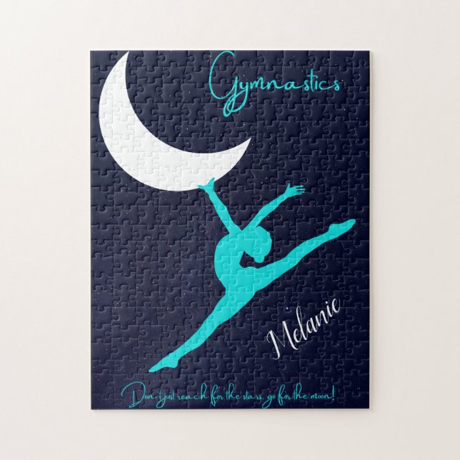 Puzzle Gymnastique, vise la lune (Vertical)