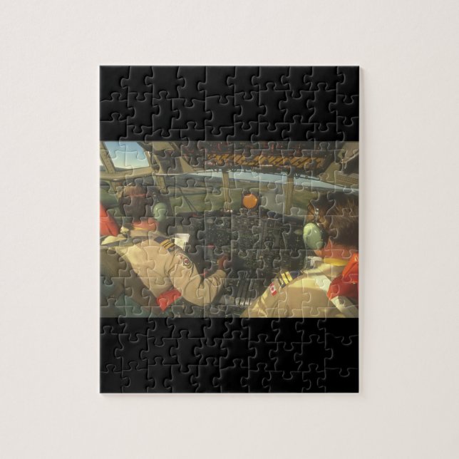 Puzzle Habitacle des avions de C-130 Hercules_Military (Vertical)