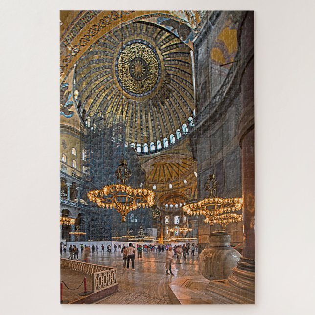 Puzzle Hagia Sophia. Conception intérieure (Vertical)