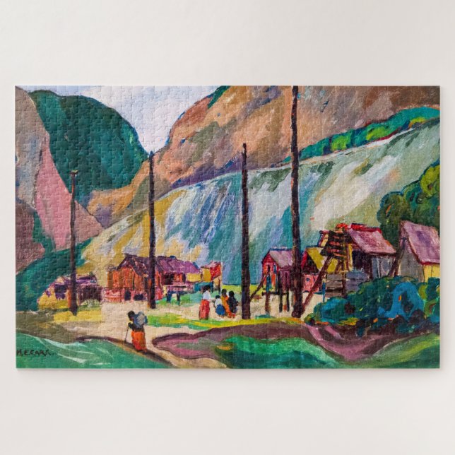 Puzzle Hagwilget | Emily Carr | (Horizontal)