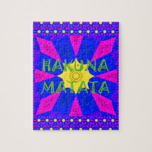 Puzzle Hakuna Matata Beau Design Incroyable Couleurs
