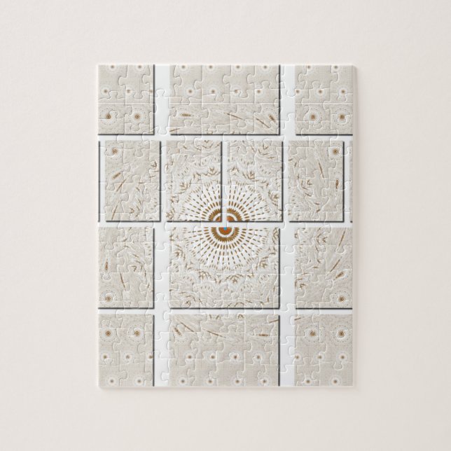 Puzzle Hakuna Matata Floral Mur tuiles (Vertical)