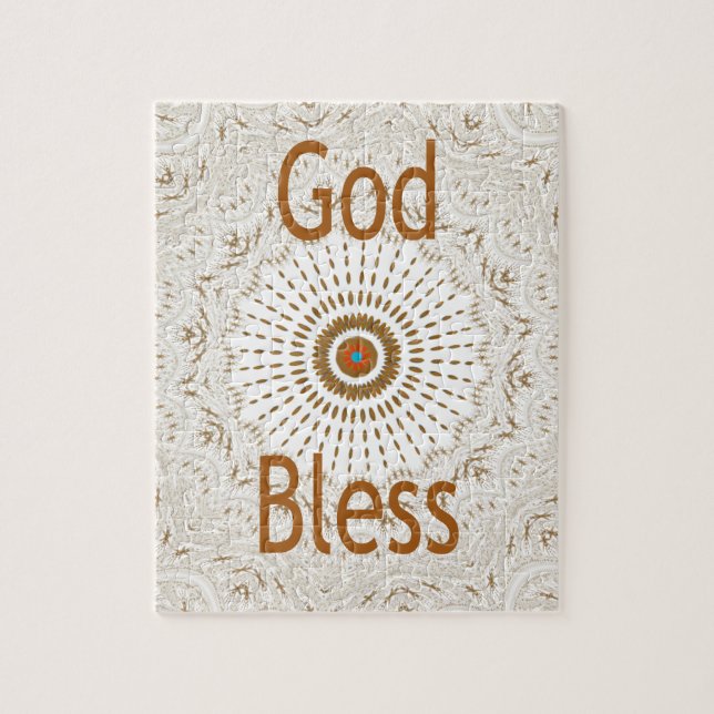 Puzzle Hakuna Mtata Dieu béni (Vertical)