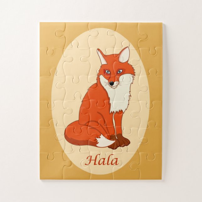 Puzzle Hala le bon Fox (Vertical)